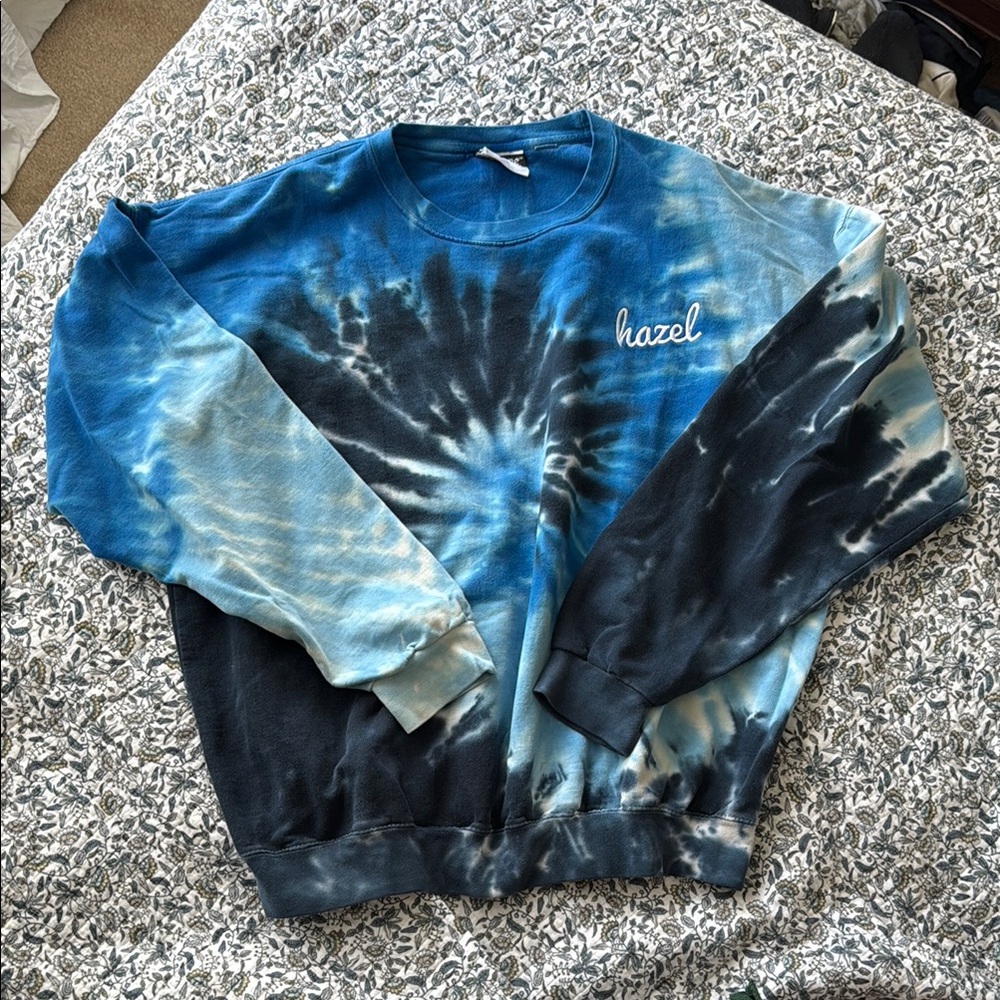 hazel boutique oversized crew neck